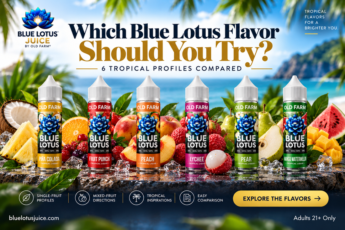 Which Blue Lotus Flavor Should You Try? 6 Tropical Profiles Compared