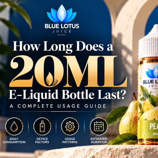 How Long Does a 20ML E-Liquid Bottle Last? A Complete Usage Guide