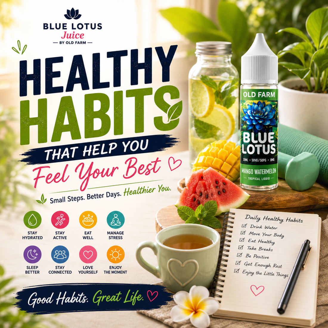 Healthy Habits That Help You Feel Your Best | Simple Daily Wellness Tips