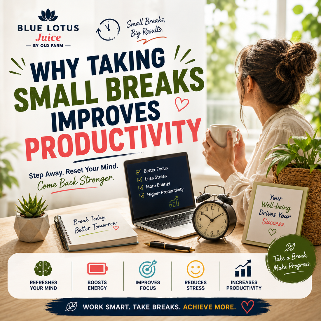Why Taking Small Breaks Improves Productivity at Work
