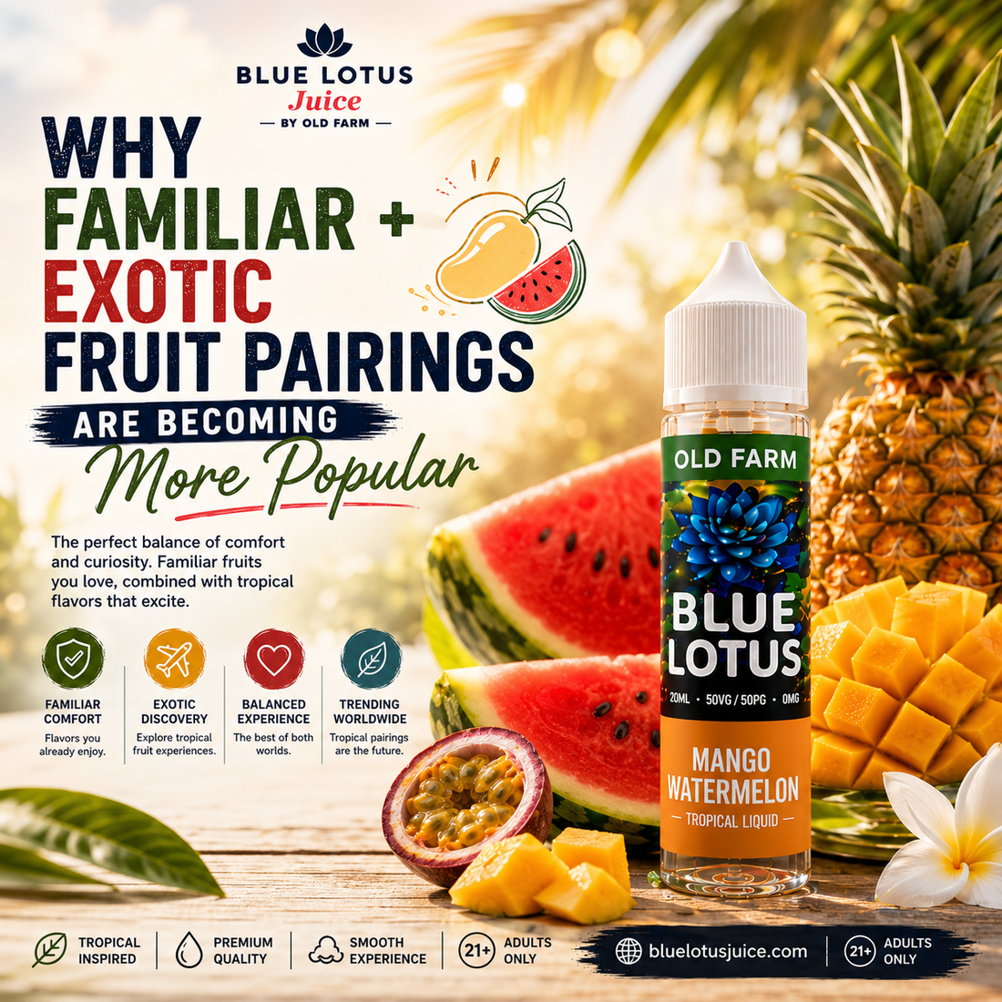 Why Familiar + Exotic Fruit Pairings Are Becoming More Popular
