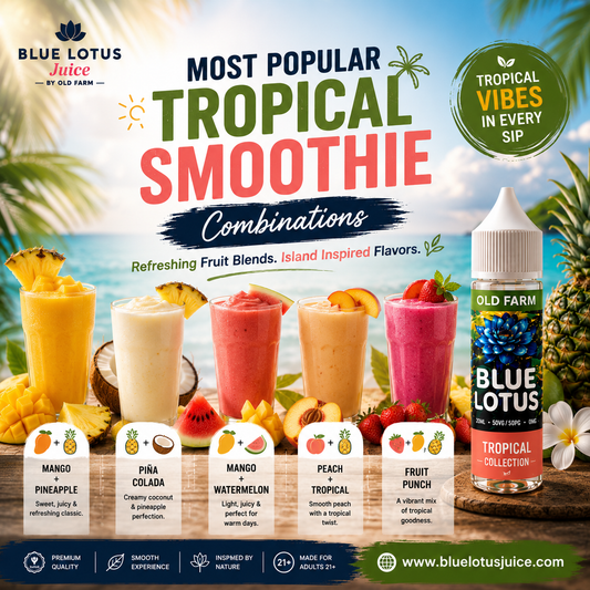 Most Popular Tropical Smoothie Combinations | Delicious Fruit Blends to Try