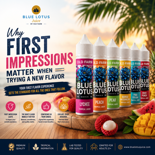 Why First Impressions Matter When Trying a New Flavor