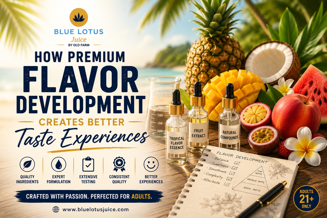 How Premium Flavor Development Creates Better Taste Experiences