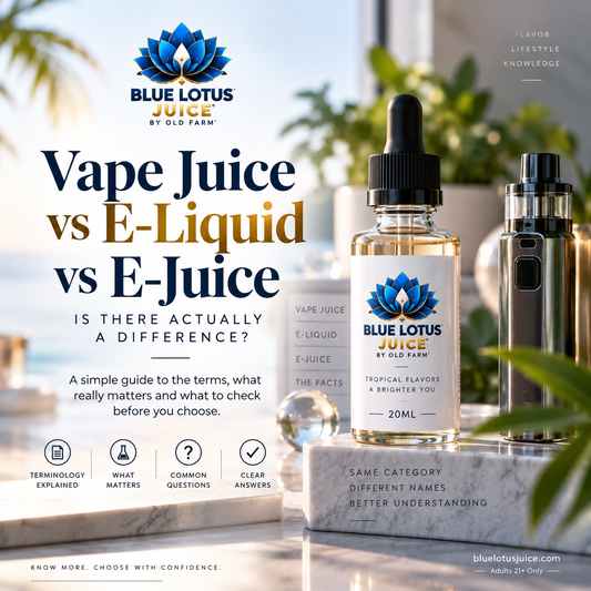 Vape Juice vs E-Liquid vs E-Juice: Is There Actually a Difference?