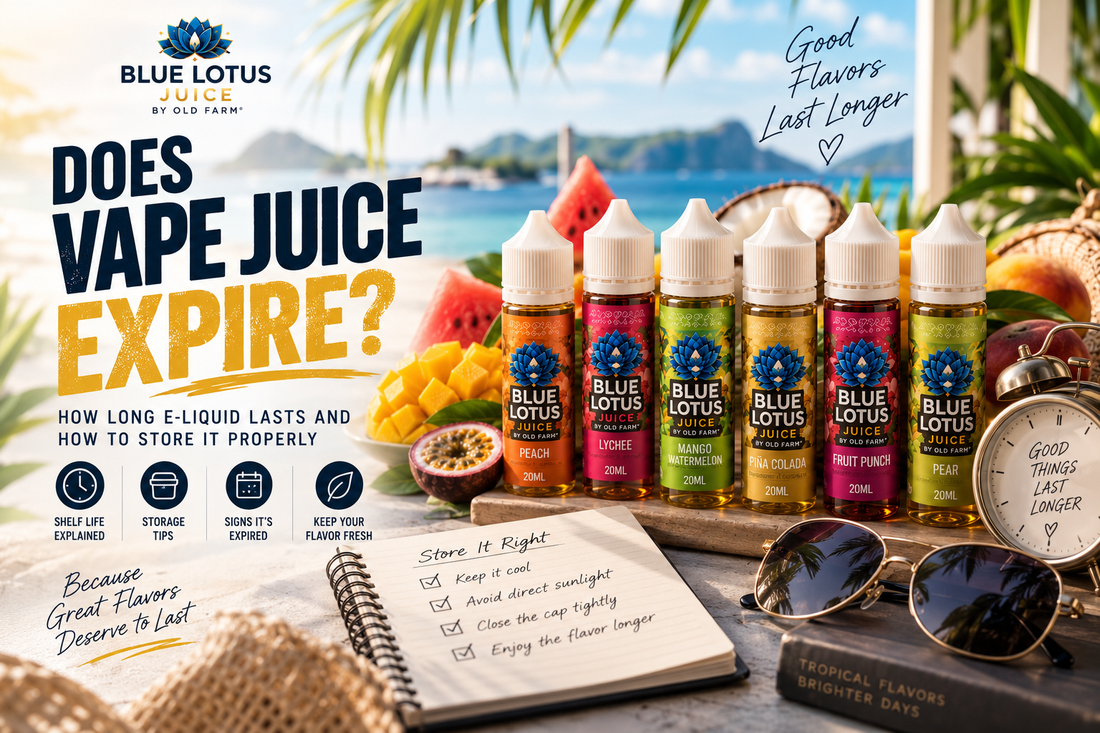 Does Vape Juice Expire? How Long E-Liquid Lasts and How to Store It Properly