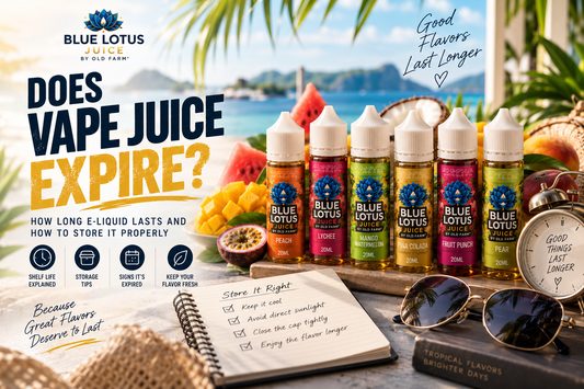 Does Vape Juice Expire? How Long E-Liquid Lasts and How to Store It Properly