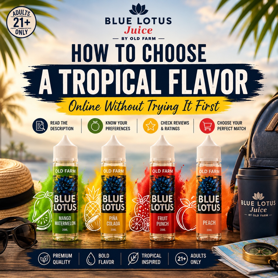 How to Choose a Tropical Flavor Online | Flavor Guide