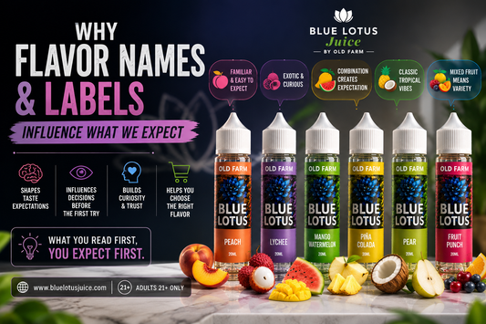 Why Flavor Names and Labels Influence Taste Expectations