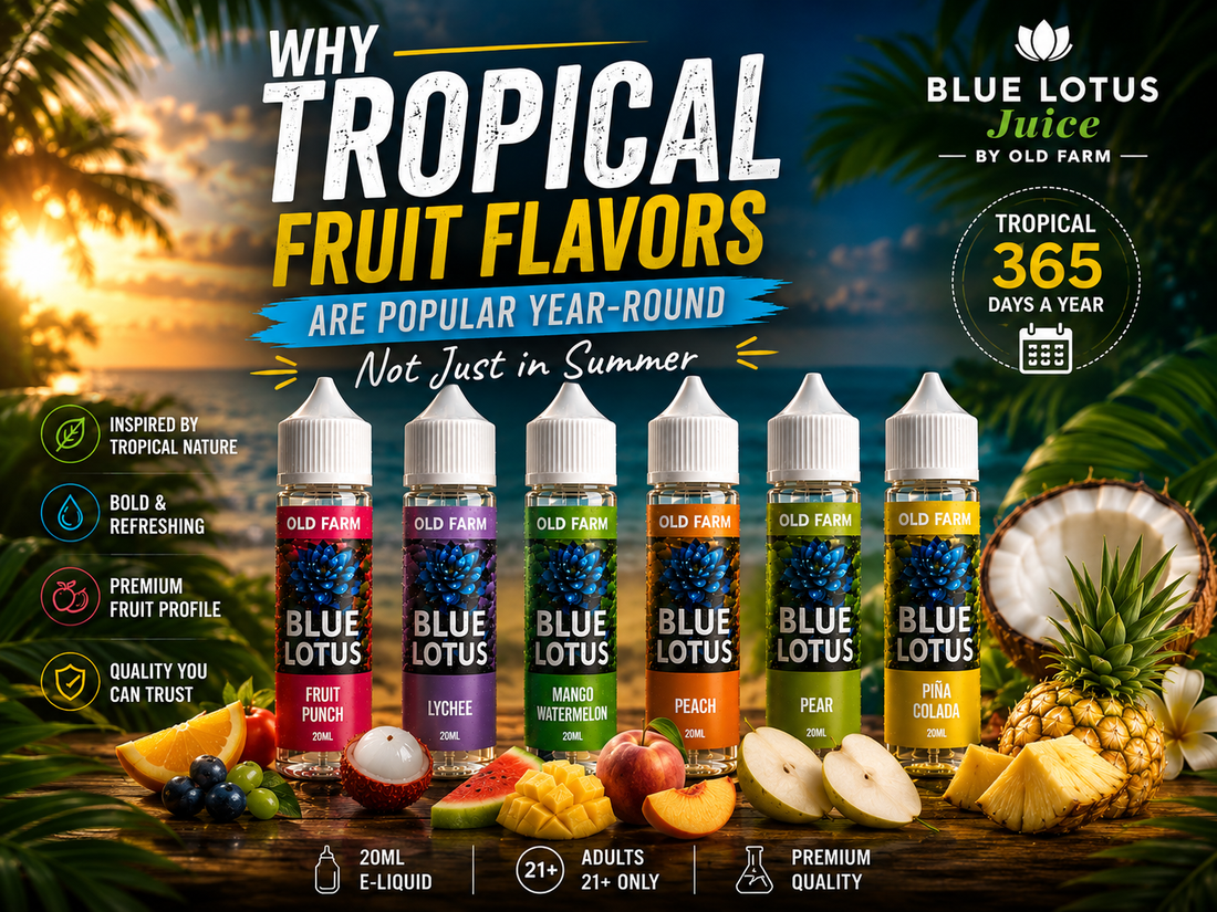 Why Tropical Fruit Flavors Are Popular Year-Round