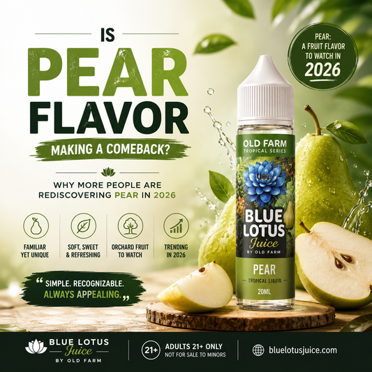 Is Pear Flavor Making a Comeback? Why Pear Is One to Watch in 2026