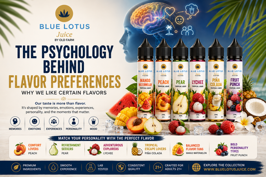 The Psychology Behind Flavor Preferences: Why We Like Certain Flavors